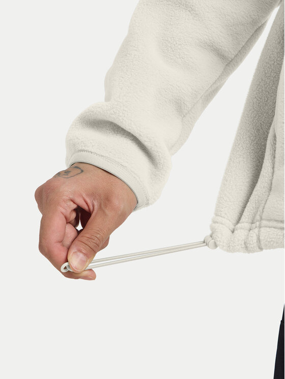 Jack Wolfskin Jack Wolfskin Fleecejacke Sumetro A64110 Écru Regular Fit