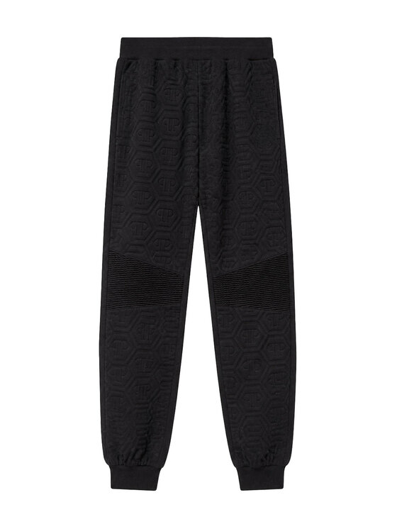 PHILIPP PLEIN PHILIPP PLEIN Teplákové kalhoty 31040 Černá Jogger Fit