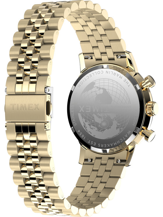 Timex Timex Ρολόι TW2W59900 Χρυσό