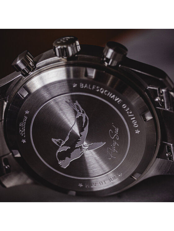 Balticus Balticus Zegarek BALFSQCHBLA Srebrny
