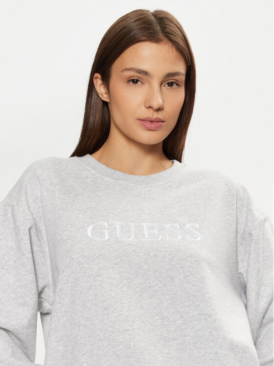 Guess Guess Felpa O5RQ03 KCO31 Grigio Regular Fit