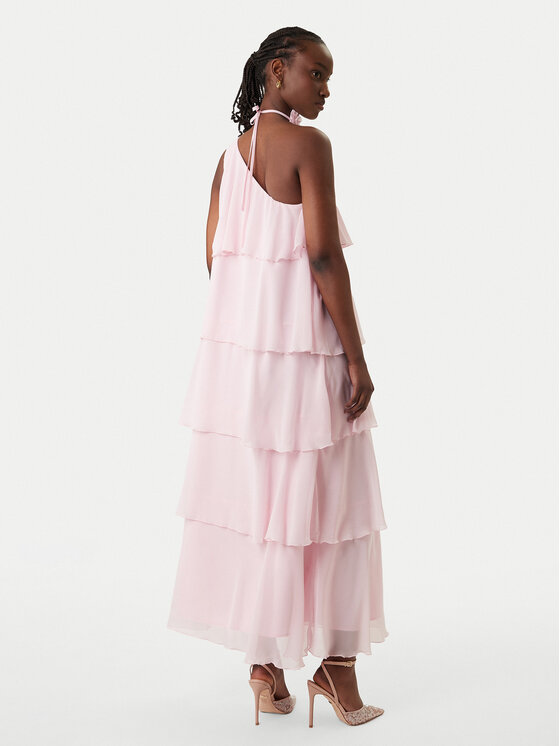 Vero Moda Vero Moda Koktejlové šaty Felicia 10348522 Růžová Regular Fit