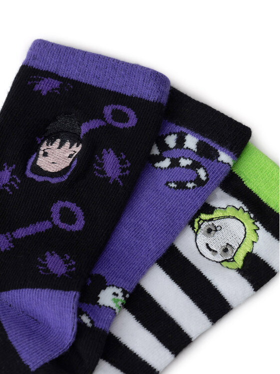 BEETLEJUICE BEETLEJUICE Шкарпетки ACCCS-AW24-324WBBJ Кольоровий