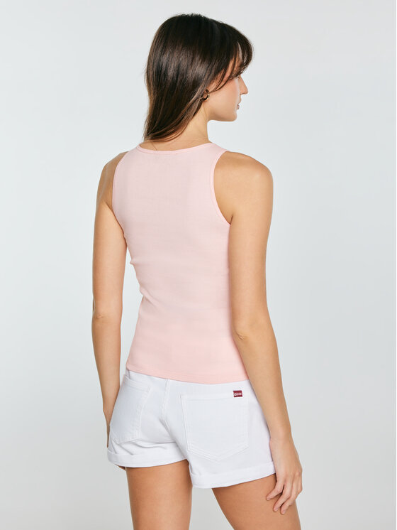 BIG STAR BIG STAR Top NORBICA Różowy Slim Fit
