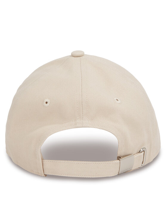 Calvin Klein Calvin Klein Καπέλο Jockey Embroidered Monogram Cap LV04K5024G Μπεζ