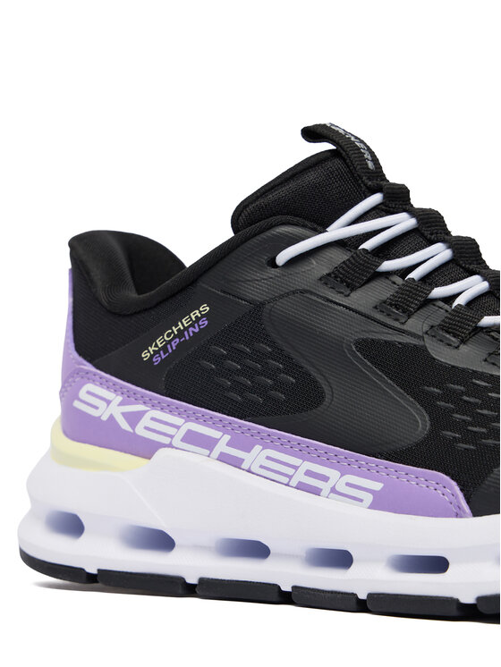Skechers Skechers Sneakersy Glide-Step + 303654L BKPR Čierna