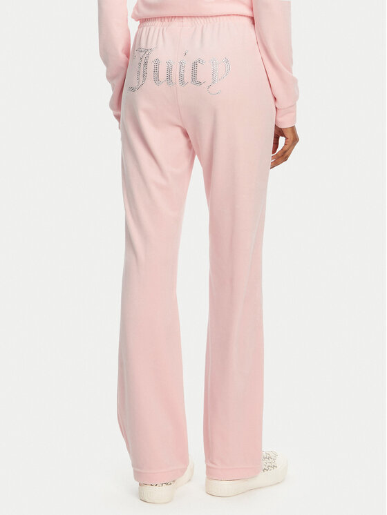 Juicy Couture Juicy Couture Sportinės kelnės Tina JCAPW045 Rožinė Regular Fit