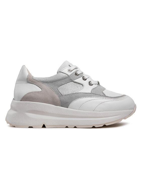 Geox Geox Αθλητικά D Backsie A D15FLA 08521 C0130 Λευκό