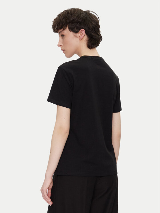 HUGO HUGO T-krekls Damacia_4 50539101 Melns Regular Fit