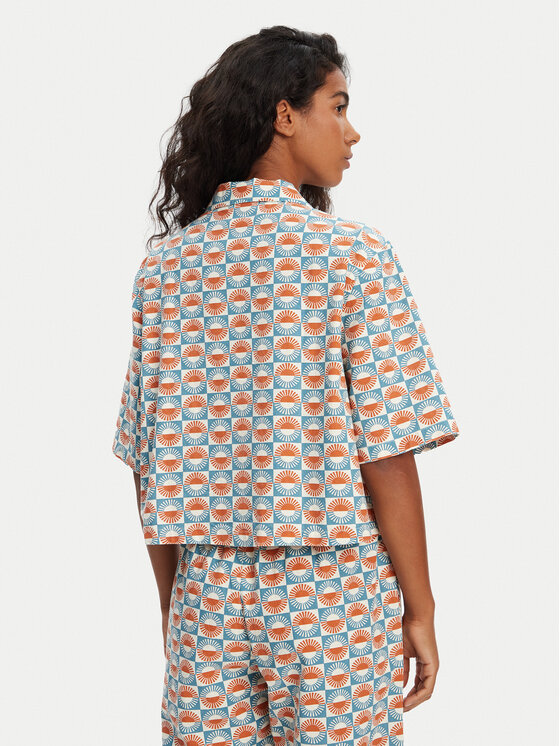 Quiksilver Quiksilver Košulja Dad Crop Fit EQWWT03144 Šarena Relaxed Fit