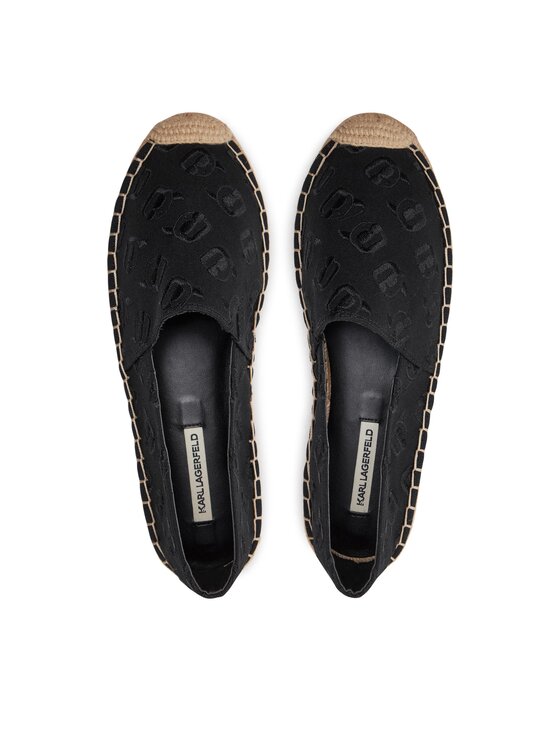 KARL LAGERFELD KARL LAGERFELD Espadrile KL80124A Negru