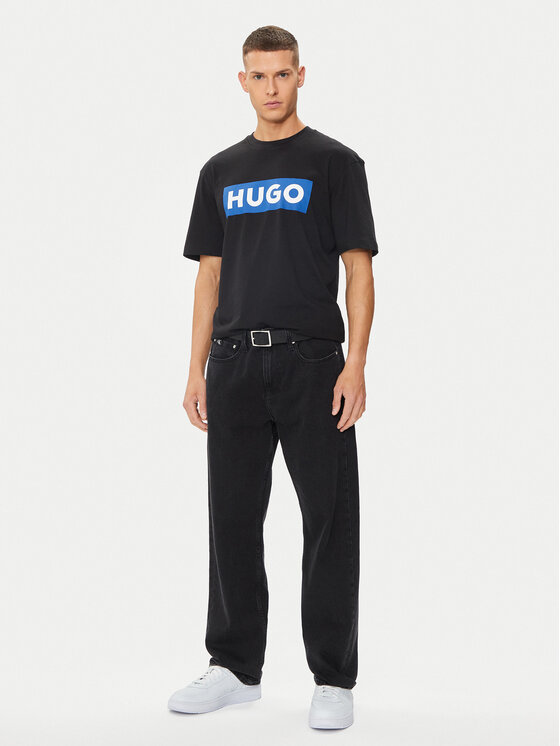 HUGO Hugo T-shirt Nico 50522376 Nero Regular Fit