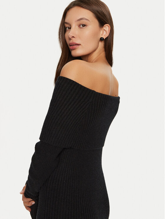 ONLY ONLY Kootud kleit Katia 15344233 Must Slim Fit