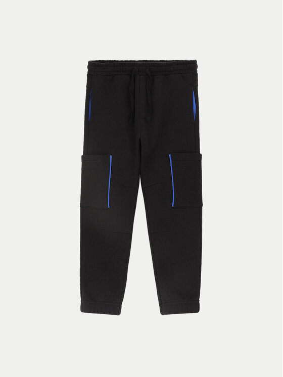 Coccodrillo Coccodrillo Jogginghose ZC4120202FBK Schwarz Regular Fit