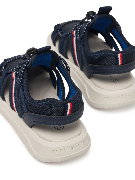 Tommy Hilfiger Tommy Hilfiger Sandały T1B2-34385-1591 Granatowy