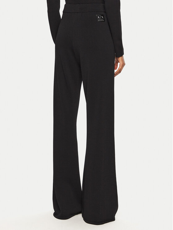 Armani Exchange Armani Exchange Pantaloni in maglia XW000050 AF10352 UC001 Nero Regular Fit