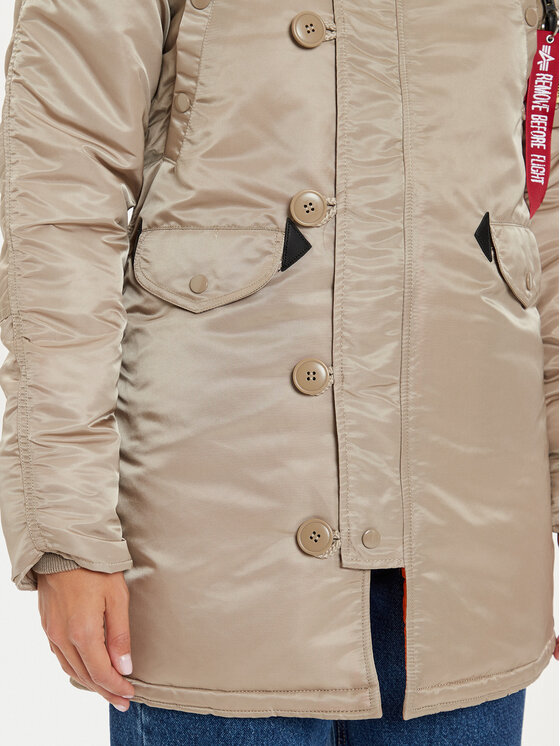 Alpha Industries Alpha Industries Parka 113007 Smeđa Regular Fit