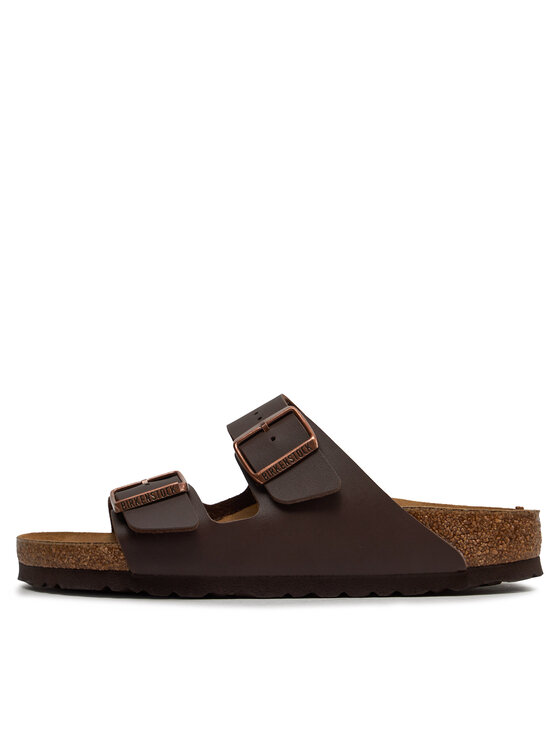 Birkenstock Birkenstock Pantoletten Arizona Birko-Flor 0051703 Braun