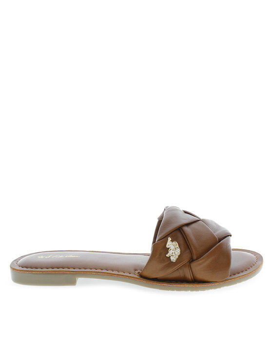 U.S. Polo Assn. Sandales Linda LINDA003 LTH Brūns