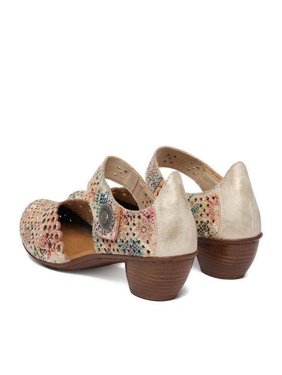 Rieker Rieker Halbschuhe 43753-91 Beige