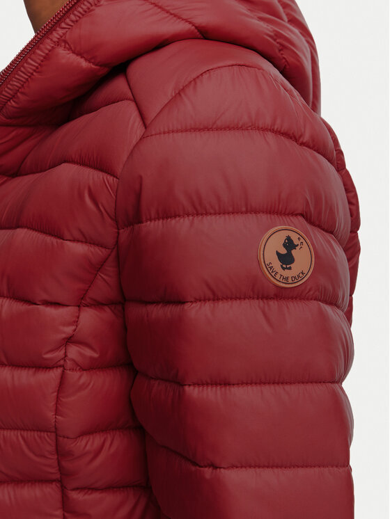 Save The Duck Save The Duck Kurtka przejściowa D33620W GIGA21 Czerwony ciemny Regular Fit