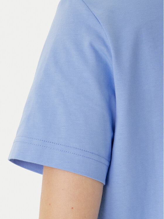 Calvin Klein Calvin Klein Tričko 20s Classic Logo LV147C857G Modrá Regular Fit