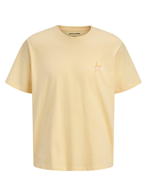 Jack & Jones Jack & Jones T-shirt Corals Tee 12288345 Svijetlo žuta Loose Fit