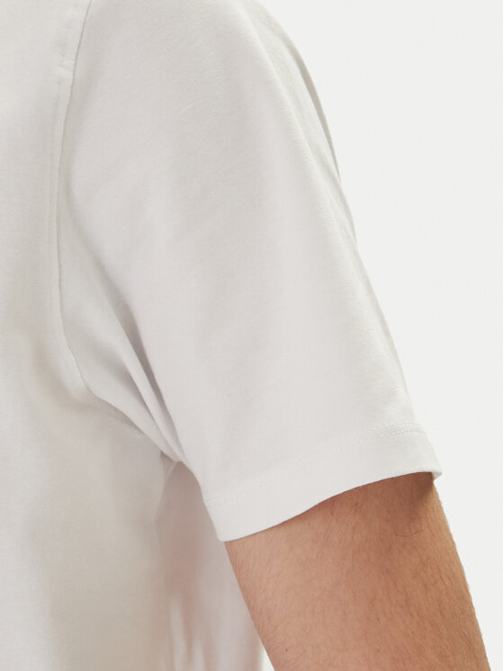 Guess Guess T-Shirt GUESS x NORTH SAILS M6GI40 K3322 Bílá Regular Fit