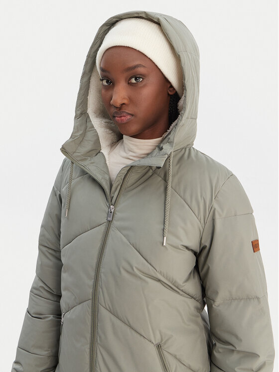 Roxy Roxy Зимова куртка Better Weather ERJJK03634 Зелений Regular Fit