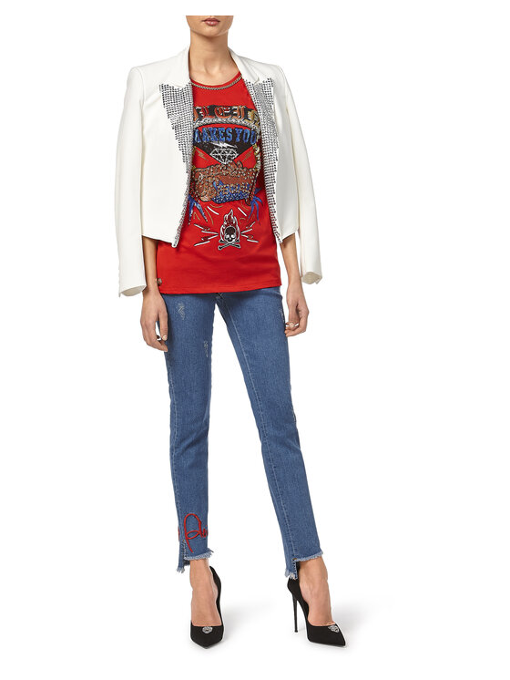 PHILIPP PLEIN PHILIPP PLEIN Jeansy 30868 Niebieski Skinny Fit