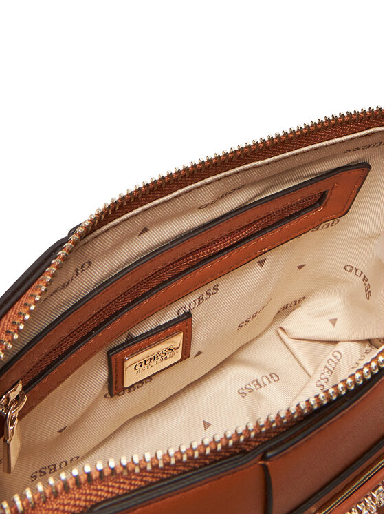 Guess Guess Ročna torba Maylee Mini HWWG96 61720 Rjava