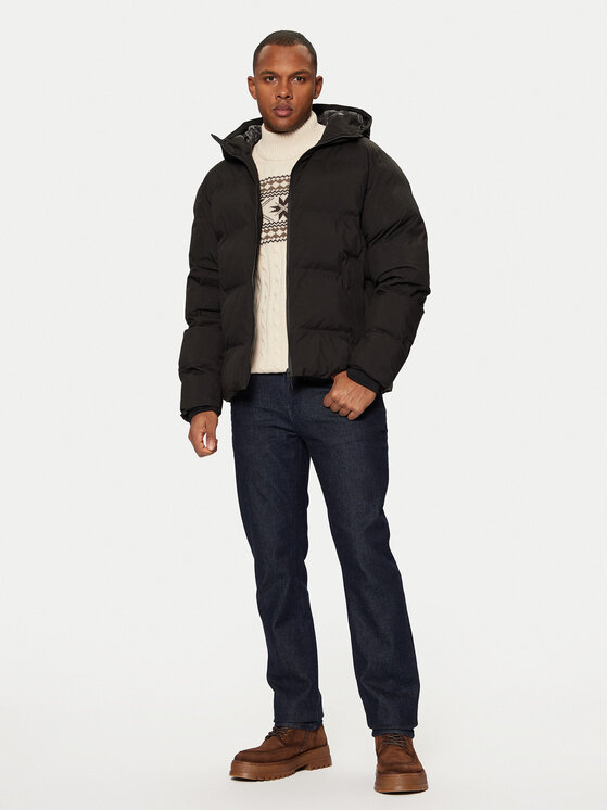 Jack&Jones Jack&Jones Μπουφάν χειμωνιάτικο Payne 12256887 Μαύρο Regular Fit