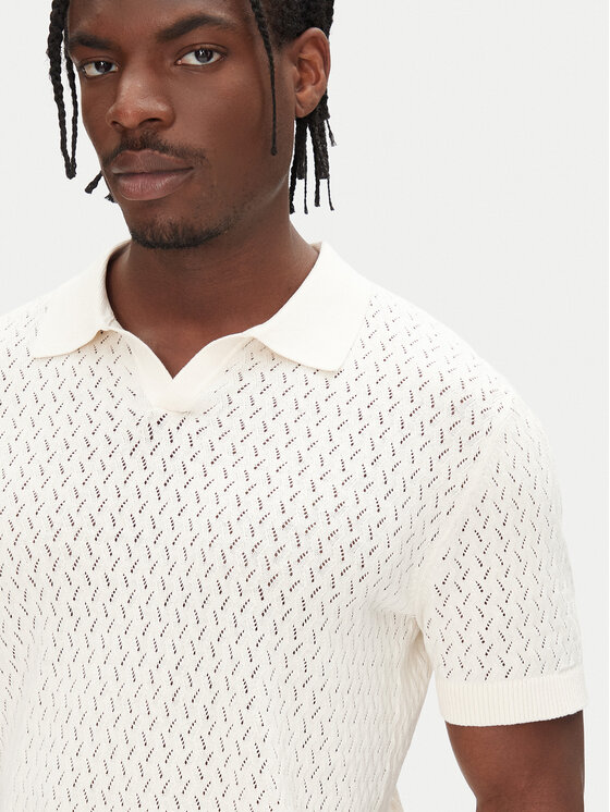 Selected Homme Selected Homme Πουλόβερ 16097572 Εκρού Regular Fit