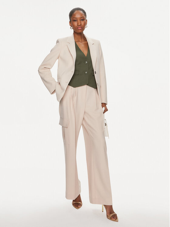 JOOP! JOOP! Marynarka 30040357 Beżowy Modern Fit
