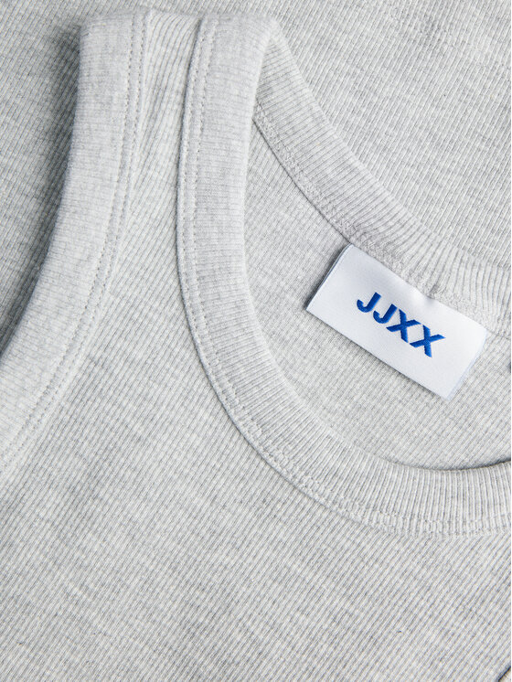JJXX JJXX Top 12224661 Šedá Rib Fit