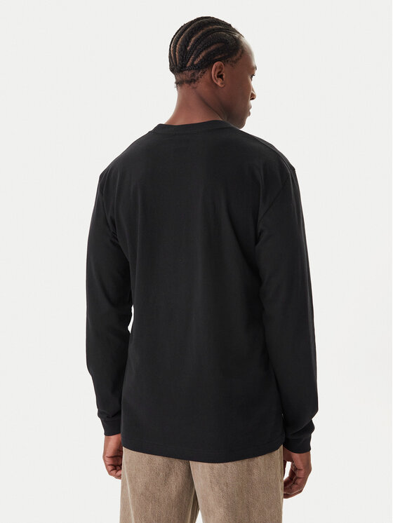 DC Shoes DC Shoes Longsleeve Star ADYZT05372 Czarny Regular Fit