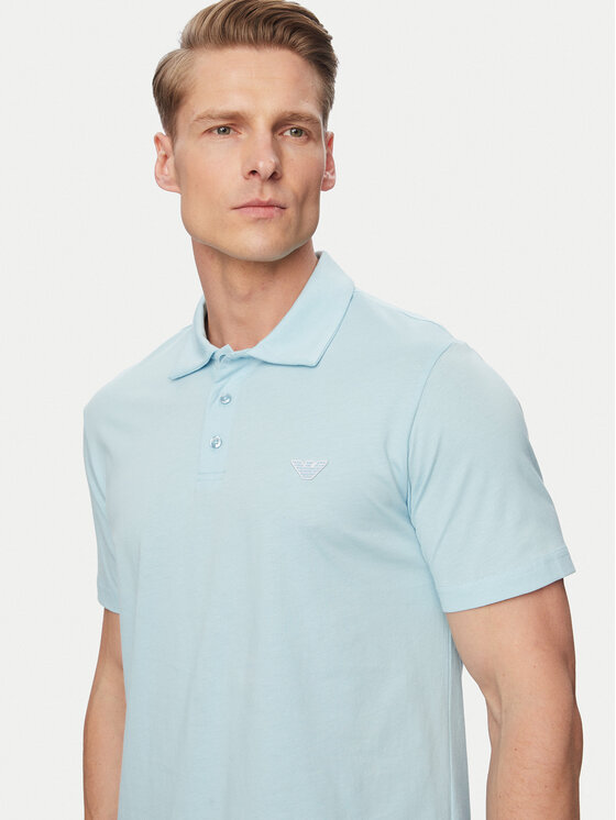 Emporio Armani Emporio Armani Polo majica EM000571 AF20424 U9242 Modra Regular Fit