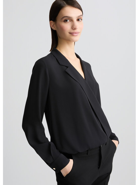Liu Jo Liu Jo Bluzka CA5379TS06622222 Czarny Regular Fit
