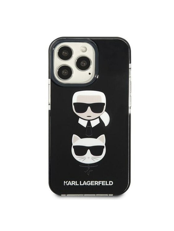 KARL LAGERFELD KARL LAGERFELD Etui na telefon iPhone 13 Pro Czarny