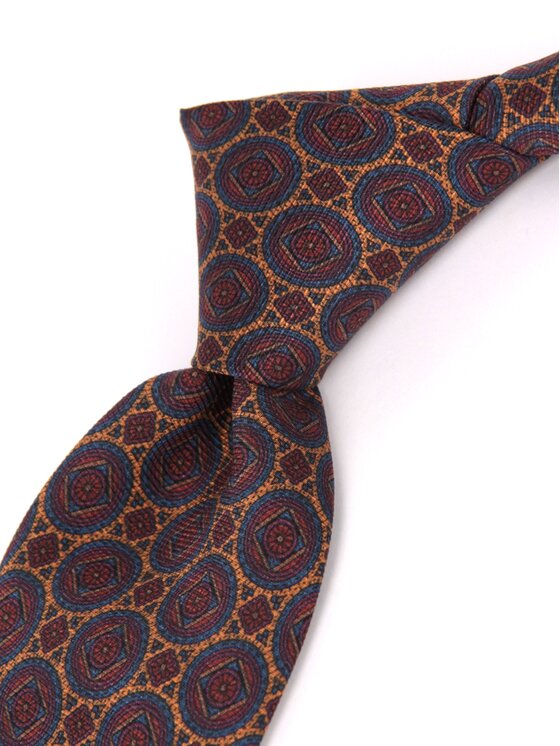 ELSNER ELSNER Γραβάτα JEDWAB ANCIENT MADDER A1108 Μπορντό