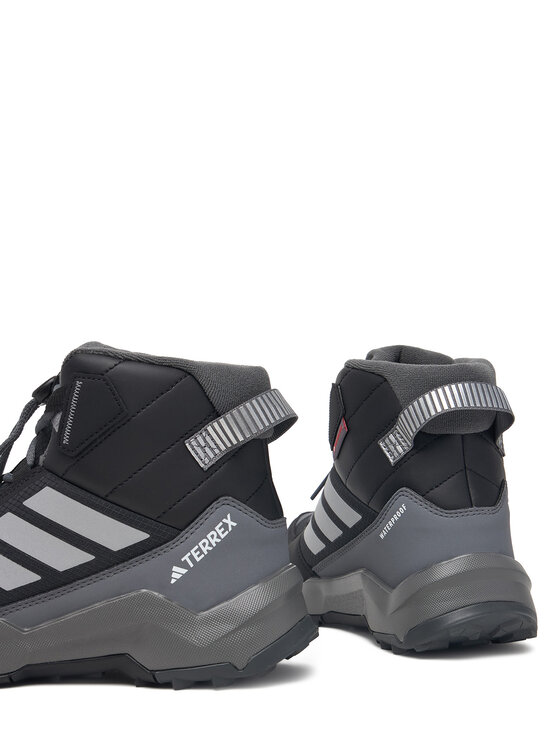 adidas adidas Παπούτσια πεζοπορίας Terrex Ax4R Mid Climawarm+ Hiking Shoes Kids JH5490 Μαύρο