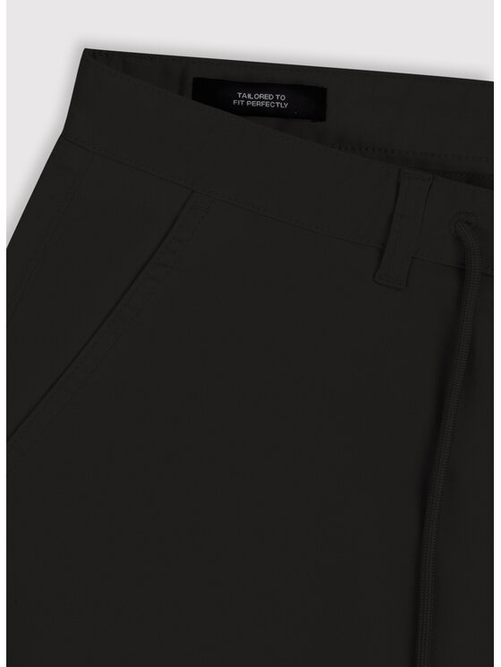 Pako Lorente Pako Lorente Szorty materiałowe P26SF-WS-002 Czarny Regular Fit