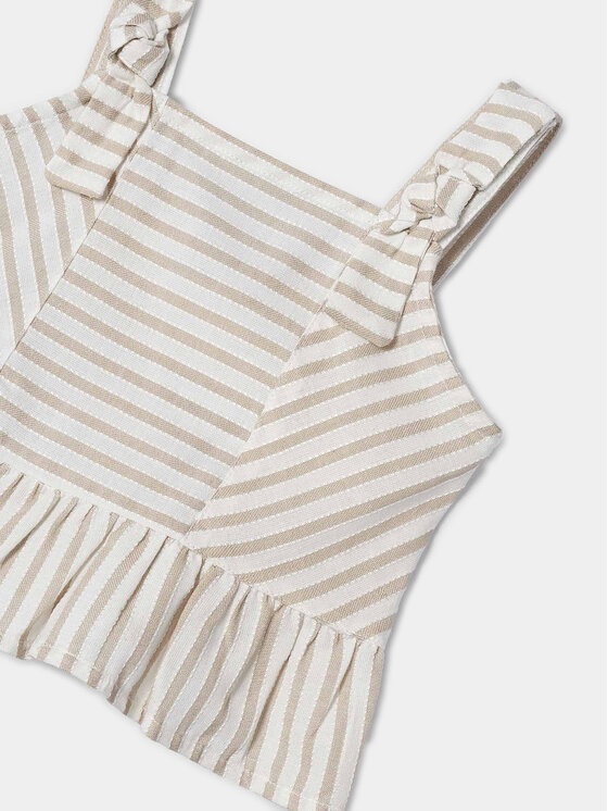 Mayoral Mayoral Set Top und Hose 3539 Beige Regular Fit