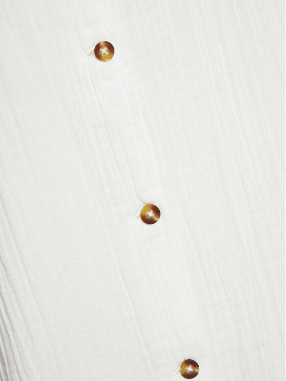 Roxy Roxy Риза Morning Time ERJWT03613 Бял Regular Fit