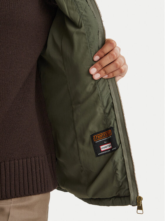 Hunter Hunter Kamizelka HARW0019262 Khaki Regular Fit