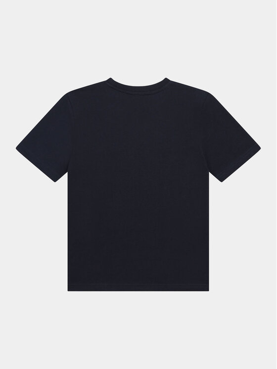 BOSS Boss T-Shirt J25P24 S Granatowy Regular Fit