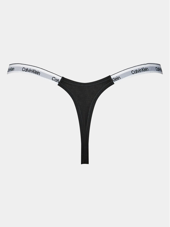 Calvin Klein Underwear Calvin Klein Underwear Stringové nohavičky 000QD5157E Čierna