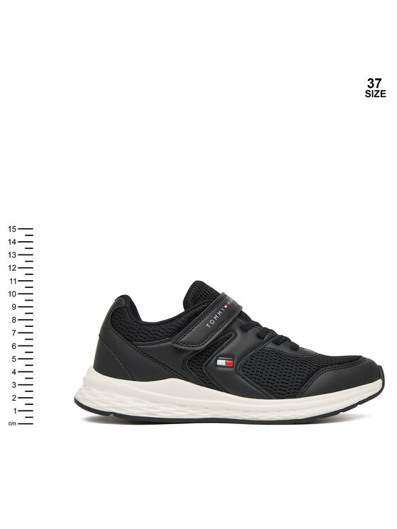 Tommy Hilfiger Tommy Hilfiger Сникърси T3X9-34378-1697 S Черен