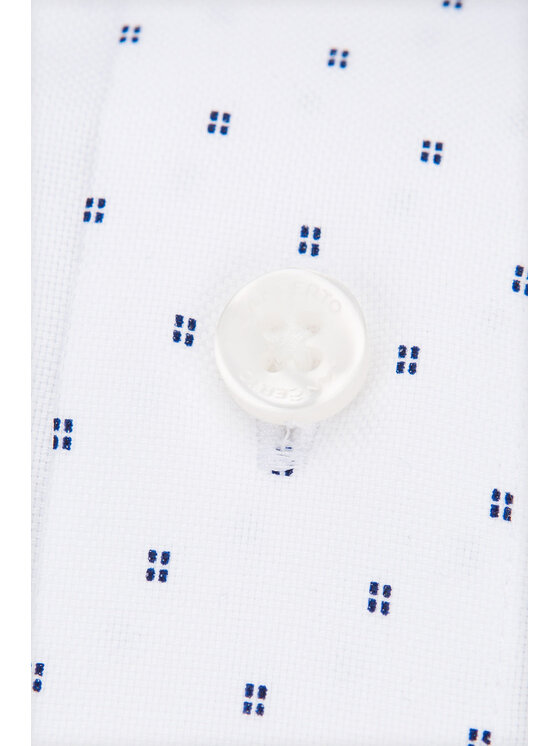 Lancerto Lancerto Koszula Lavera 2 KO073121000006 Biały Regular Fit