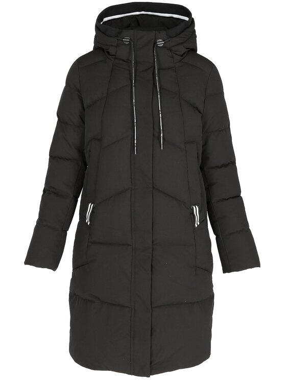 Perso Perso Kurtka damska BLH919066F Czarny Regular Fit